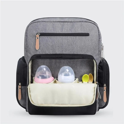 LAND Mommy Diaper Bags Landuo Mother Large Capacity Travel Nappy Backpacks with  Changing Mat Convenient Baby Nursing Bags
