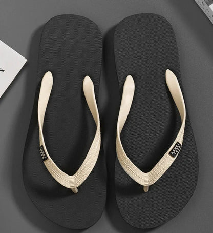 Men's Minimalist Flip Flops  Summer Fashion Outdoor Anti Slip Wear-resistant Sports Sandals with Soft Beach Casual Shoes