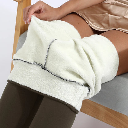 Winter Warm Leggings - High Waist Skinny Stretch Velvet Pants for Women