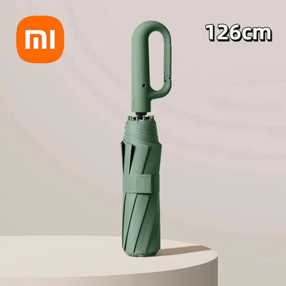 Xiaomi 126cm Extra Large Umbrella Wind-resistant Rain-resistant Dual-purpose UV-resistant Fully Automatic Ring-buckle Umbrella