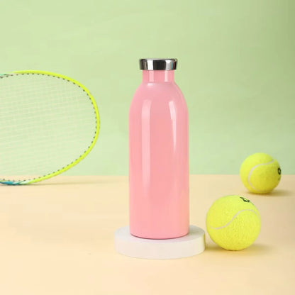 500ML Stainless Steel Insulated Sport Water Cup Large Capacity Portable Cooling Car Business Use Water Bottle,customizable
