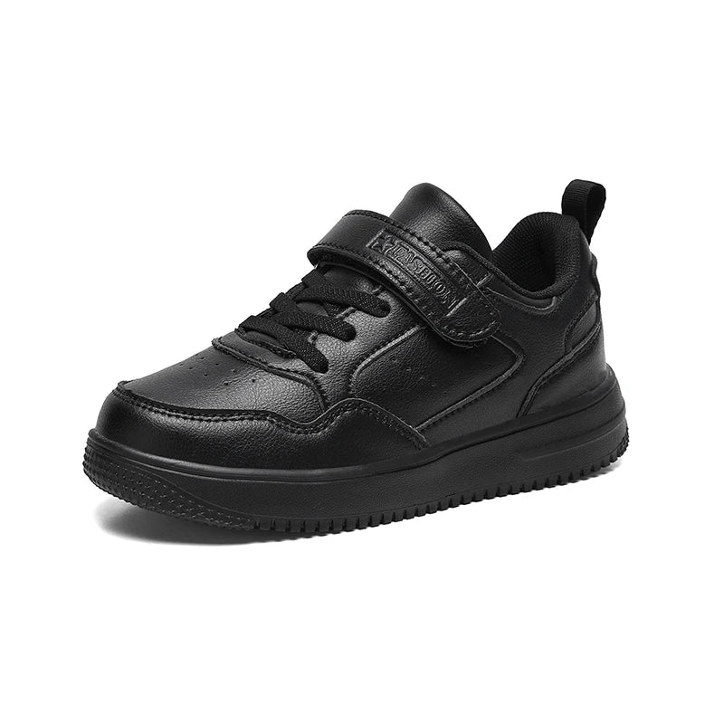 Kids Running Shoes – Breathable Leather Sneakers With EVA Cushioned Soles For Children