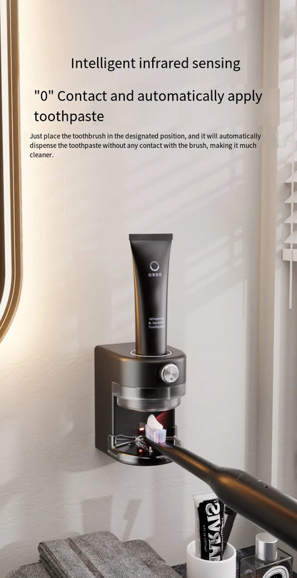 Automatic Toothpaste Squeezer - Adjustable Bathroom Accessory - ZOOMNSTORE