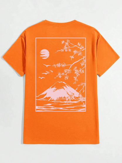 Men Cotton T Shirt - Summer Casual Tee | Breathable Loose Fit Hip Hop Top