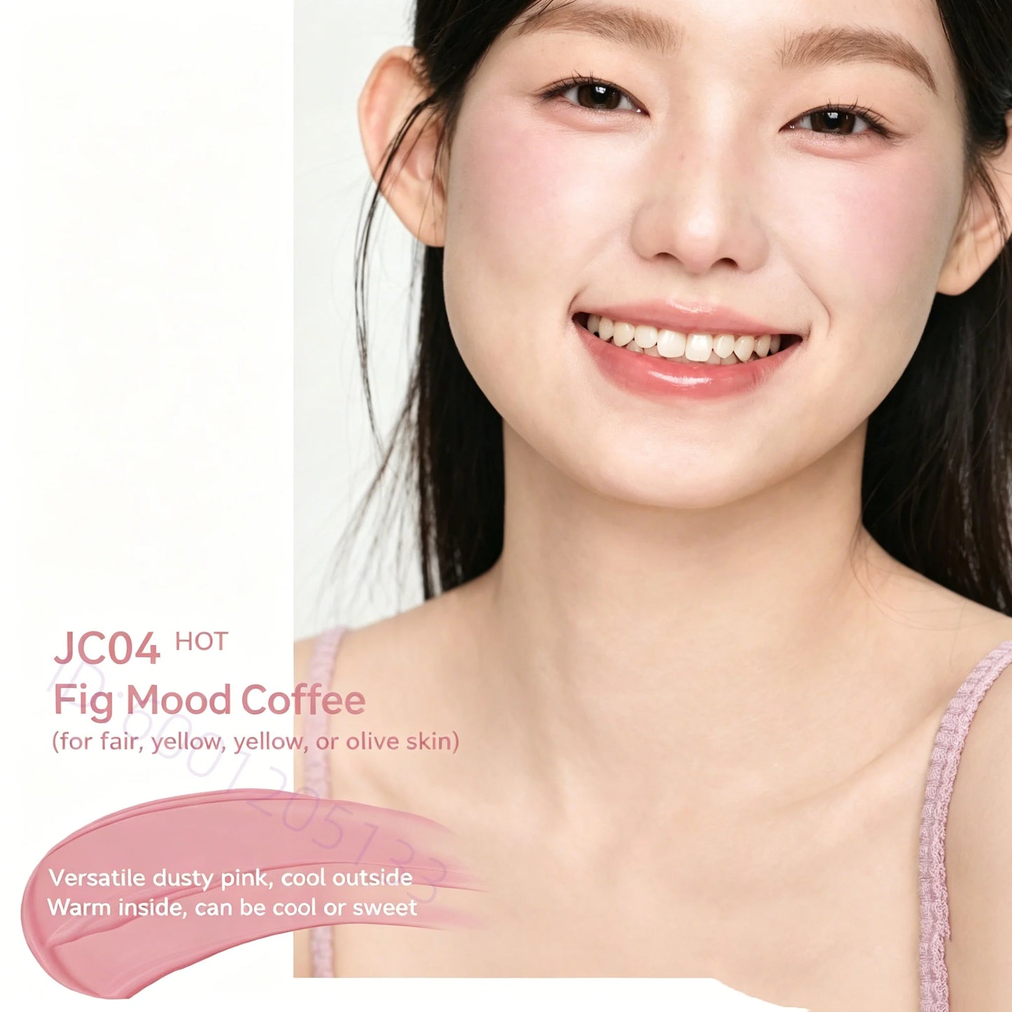 AZTK Liquid Blush Water To Powder Soft Matte Cool Toned Blusher Natural Pink Flush Long Lasting Cheek Tint Makeup