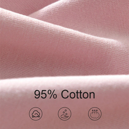 2pcs Women Cotton Panties High-Rise Plus Size M-4XL Female Underwear Boxers Shorts Comfort Underpants Sexy Intimates Lingerie