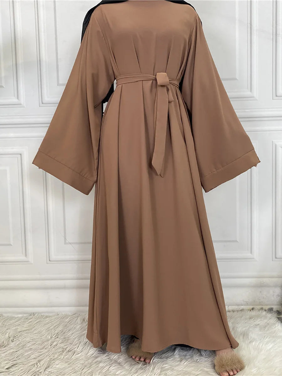Modest Abaya Dress Ramadan Kaftan For Women | Elegant Muslim Maxi Robe