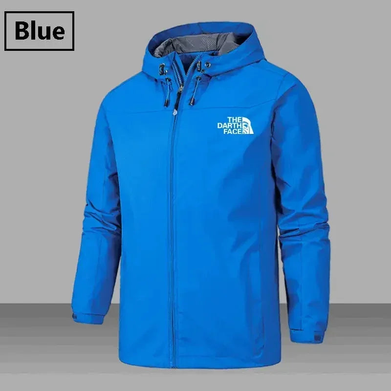 2025 Men's Hooded Coat and Sun Protection Jacket Trench Coat, Casual Trench Coat, US Army Chaqueta Hombre Pilot Jacket