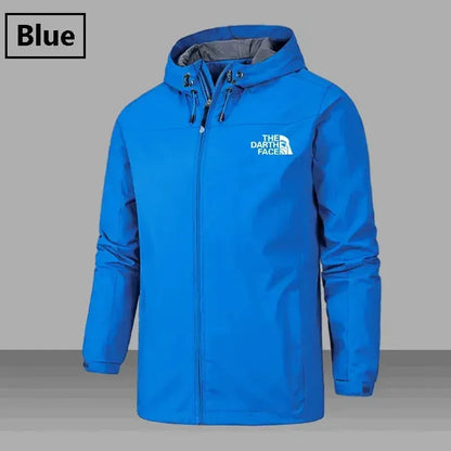 2025 Men's Hooded Coat and Sun Protection Jacket Trench Coat, Casual Trench Coat, US Army Chaqueta Hombre Pilot Jacket