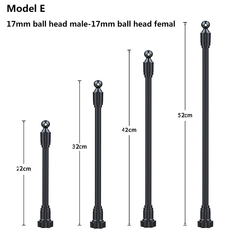 Flexible Arm Monopod Selfie Stick Rod Mount Holder Stands for Mobile Phones for Gopro Hero DJI OSMO Insta 360 Cameras Tripod