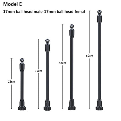 Flexible Arm Monopod Selfie Stick Rod Mount Holder Stands for Mobile Phones for Gopro Hero DJI OSMO Insta 360 Cameras Tripod