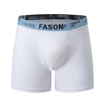 5-piece Set Of Men's Solid Color Underwear Breathable Quick Drying Fashionable Sporty Comfortable And Suitable For Teenagers