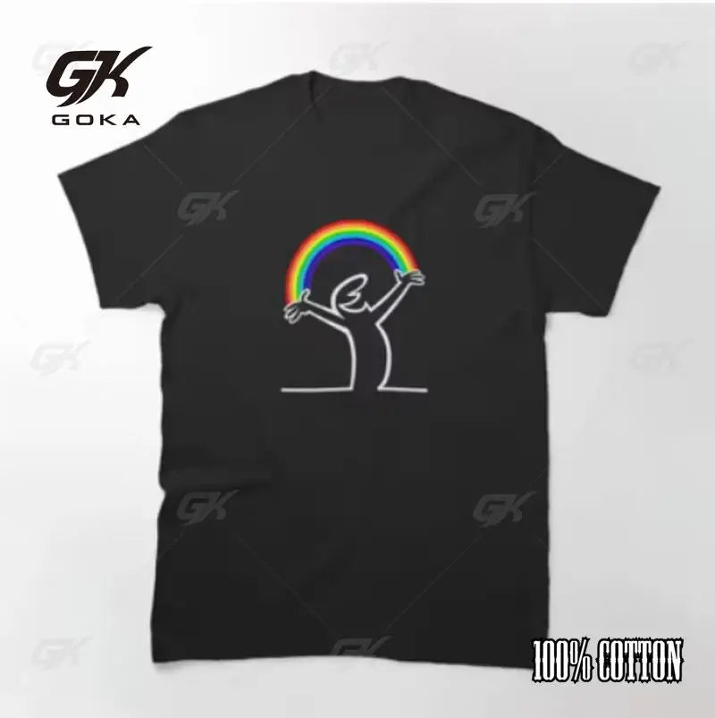 Summer T Shirts for Men Balum La Linea Funny Graphic Tshirt Cotton Comfortable Premium Camisetas Unisex Streetwear Fashion