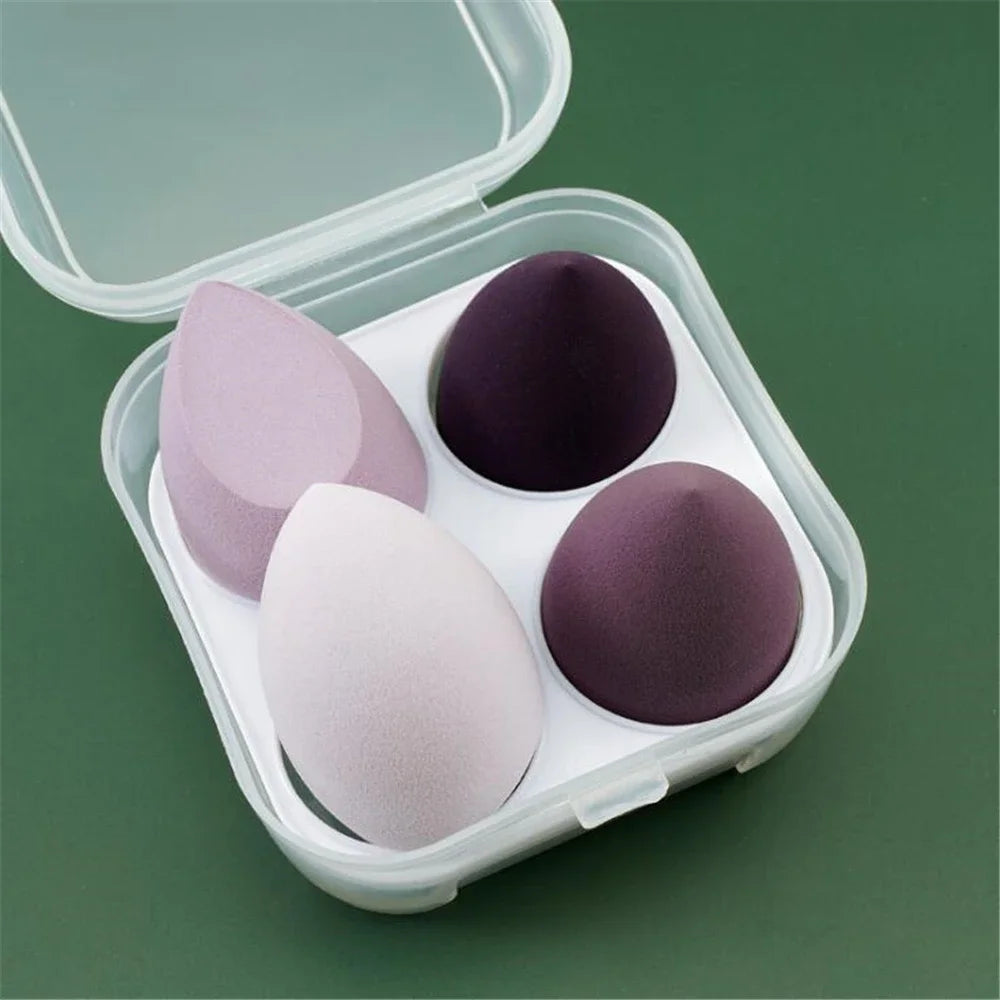 Makeup Sponge Blender - 4/8pcs Soft Foundation Sponges Beauty Puff Set