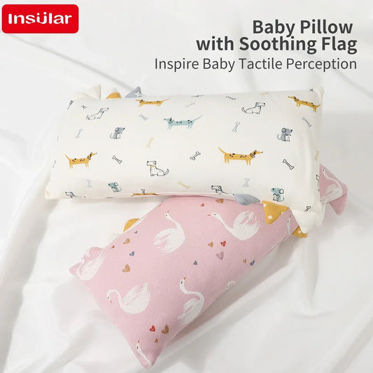 INSULAR Baby Arm Pillow Infant Feeding Pad Kid Soft Nursing Head Cushion Thickened Nursing Pillow Pure Cotton Comfortable