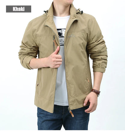 Waterproof Windbreaker Jackets Men Naturehike Casual Hiking Tactical Jacket Women Multi-pocket Hooded Fishing Windproof Coat