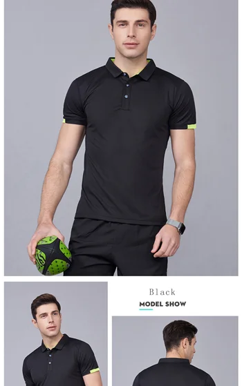 Men's Quick-Dry Polo Shirt – Breathable Golf & Sports Jersey (8 Colors)