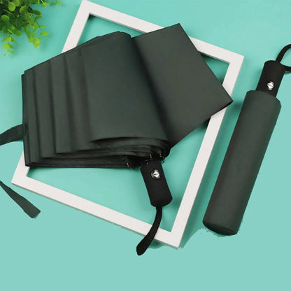 8-Rib Automatic folding Umbrella - Compact, lightweight, durable, UV protection - rain and sun umbrella, automatic sunshade zwq