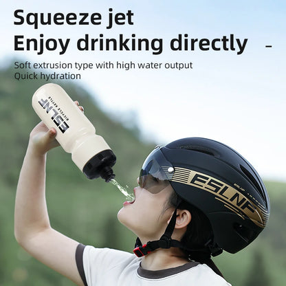 ESLNF Bicycle Riding Water Bottle Large Capacity Fitness Water Cup Road Bike Mountain Bike Portable Sports Outdoor Water Cup