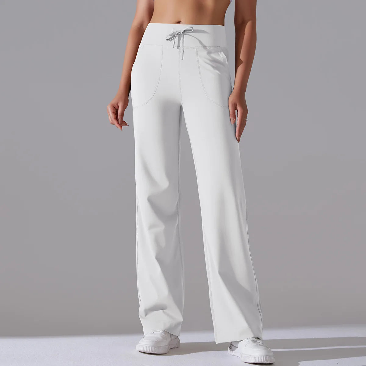 Yoga Straight Leg Sweatpant Straight Leg Women's Loose Tracksuit Pants Wide Leg Outdoor Gym Runing Casual Tracksuit Pants