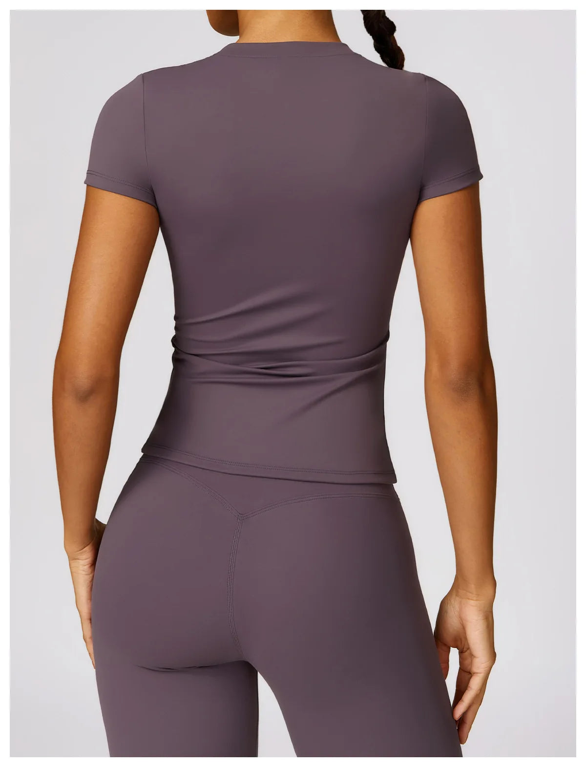Women Yoga Top - Seamless Sport Shirt | Breathable Short Sleeve Gym Tee