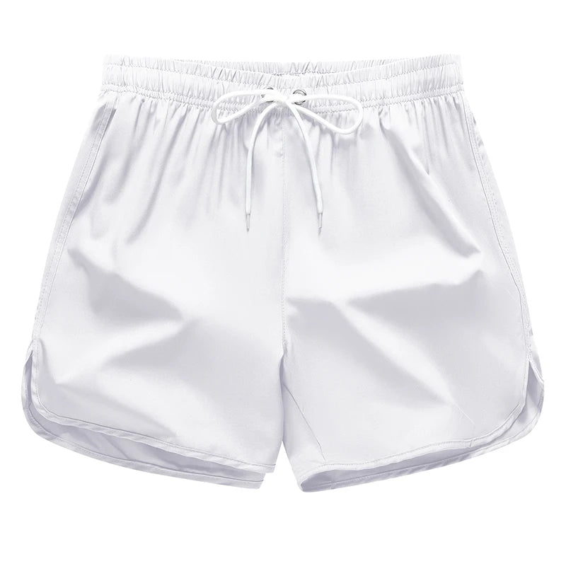 Women's Summer Vacation Beach Shorts Casual Quick Dry Board Shorts with Split Hem Beachwear Swimwear Swimsuit Bathing Suit