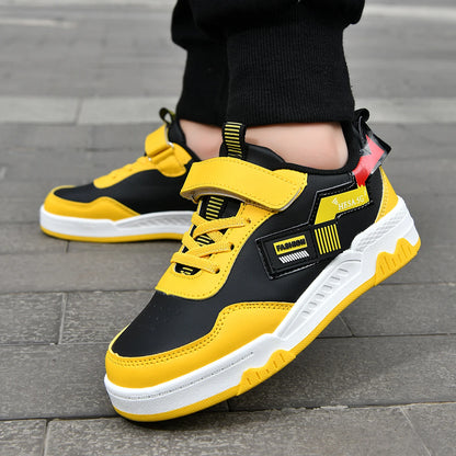 Kids Sneakers Cartoon Casual Shoes Boys Comfortable Sports Shoes Outdoor Nonslip Tennis Shoes Children Lightweight Running Shoes