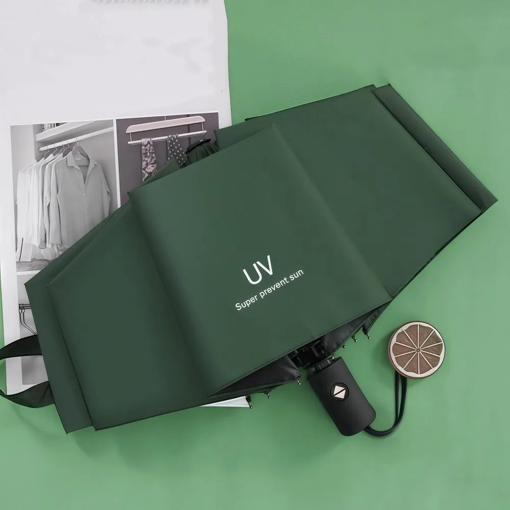 The portable automatic umbrella is sturdy and durable, suitable for various weather conditions zwq