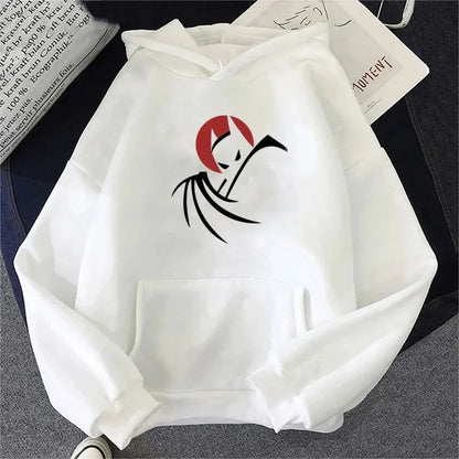 Bat anime printed men's hoodie high-quality casual and fashionable hoodie versatile Y2K trendy sweatshirt
