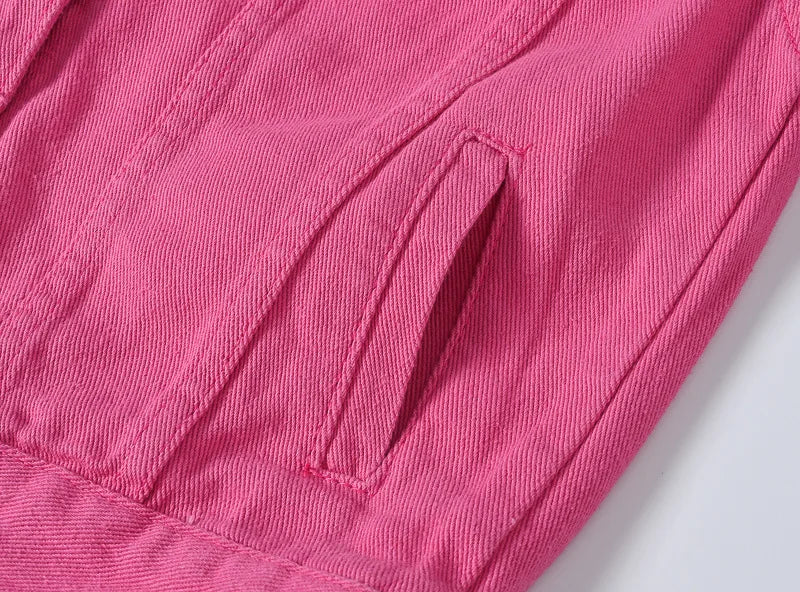 Y2k Denim Jeans Coat Cotton Women Button Spring Autumn Ropa Cardigan Punk Gothic Bomber Jacket Windbreaker Elegant Jackets