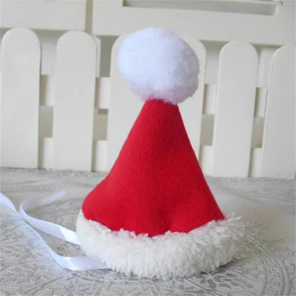 Cute Dog Santa Claus Outfit Christmas Costume for Small Dogs Cats Yorkie Cosplay Clothes Dress Up Jumpsuit Party Gifts Supplies