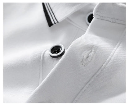 Oversized Men 7XL Polo Shirt 8XL 2026 Summer 95% Cotton Breathable Short Sleeve Collar Business Shirt Golf Man Top Clothes