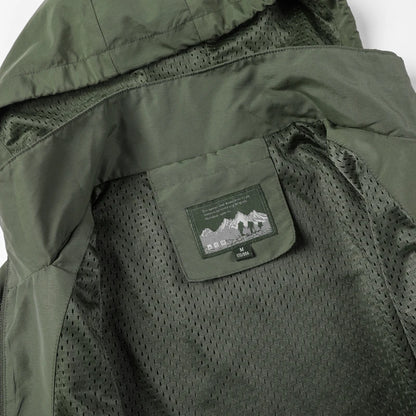 Men's Windproof Jacket – Breathable Cycling Jacket With Hooded Collar | Outdoor Gear