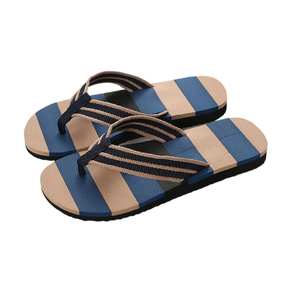 New Men's Slippers Men Summer Shoes Mixed Colors Sandals Male Slipper Indoor and Outdoor Flip Flops Casual Beach Shoes for Man