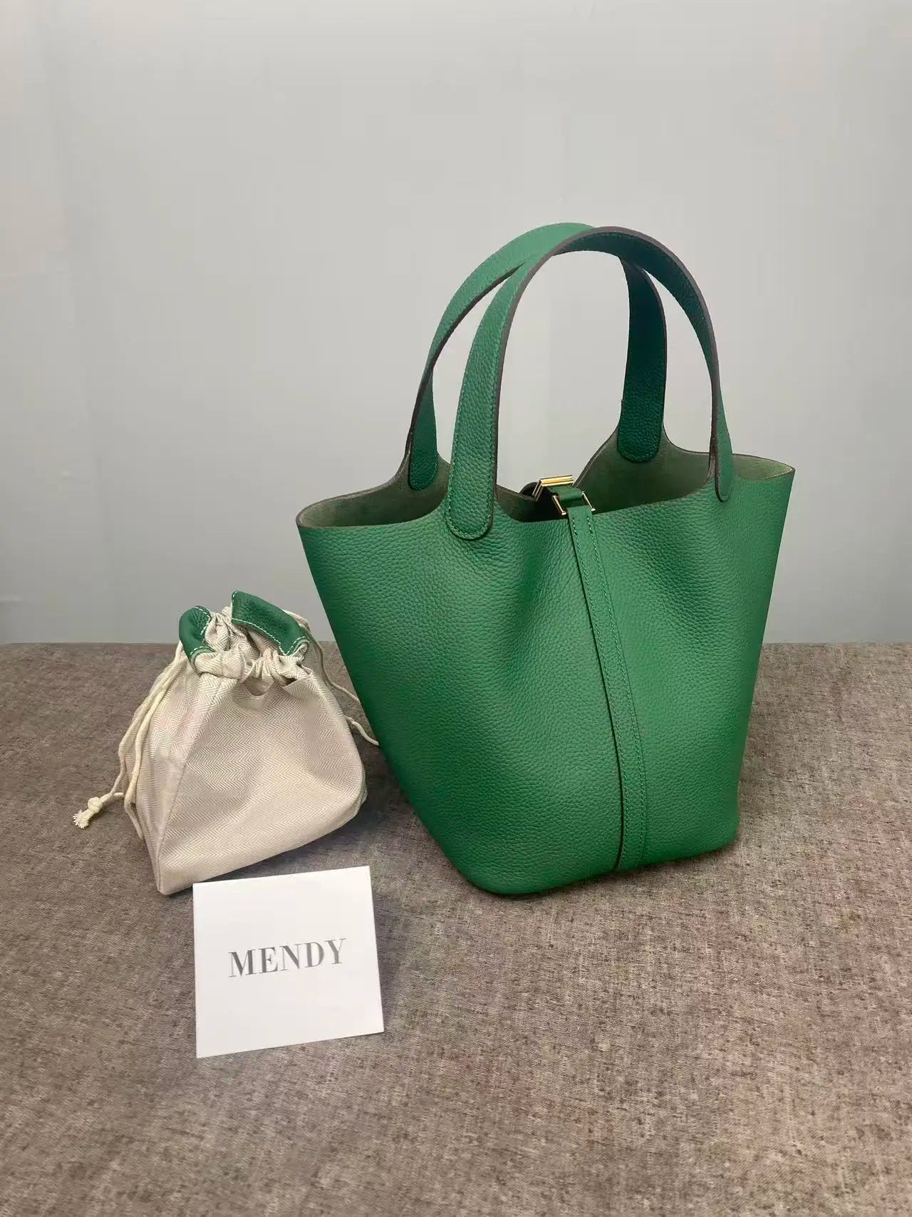 Women Leather Bucket Bag - Genuine Leather Handbag | Large Tote Bag With Silver Hardware