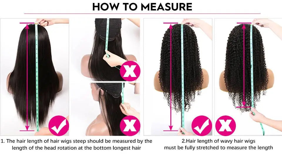 Glueless Lace Wig – Human Hair Wigs 7x5 Lace Front Preplucked Hairline Ready To Wear