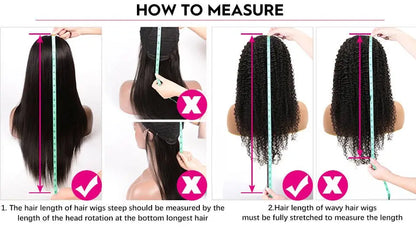 Glueless Lace Wig – Human Hair Wigs 7x5 Lace Front Preplucked Hairline Ready To Wear