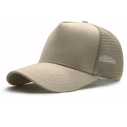 Big Head Man Large Size Mesh Baseball Hats Outdoors Plus Size Sport Caps Dad Oversize Trucker Cap 56-61cm 62-66cm