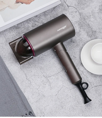 Professional Hair Dryer - Foldable High Power Negative Ion Blu-Ray Electric Blow Dryer