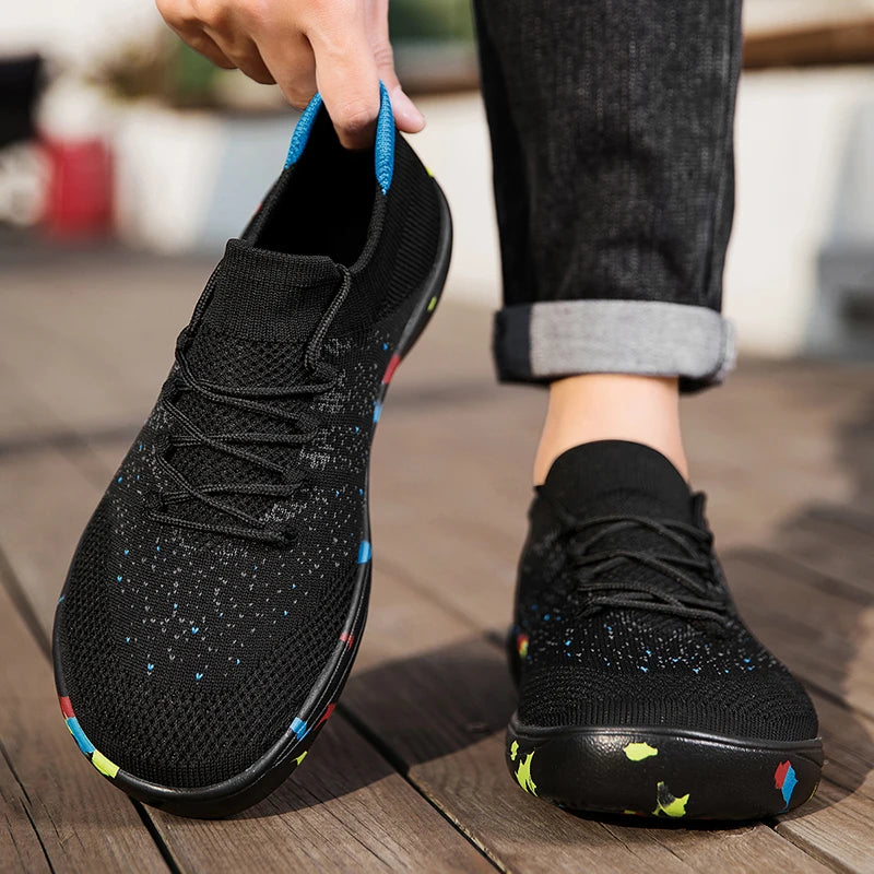 Men's wide shoes, large size casual shoes, suitable for people with fat feet wide feet, soft and light walking shoes