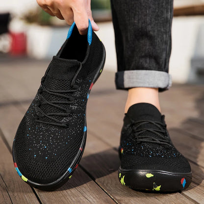 Men's wide shoes, large size casual shoes, suitable for people with fat feet wide feet, soft and light walking shoes