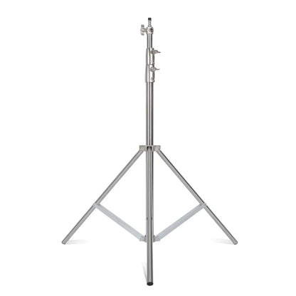 Stainless Steel Tripod 2.8m Heavy Duty Light Stand With 1/4, 3/8 Conversion Head for Studio Softbox Photographic Equipment