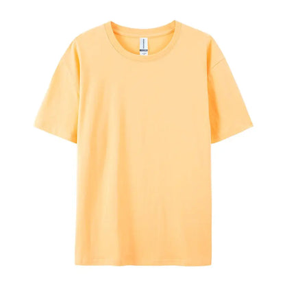 Cotton Casual T-Shirts for Women - Short Sleeve Sporty O-Neck Tops - ZOOMNSTORE