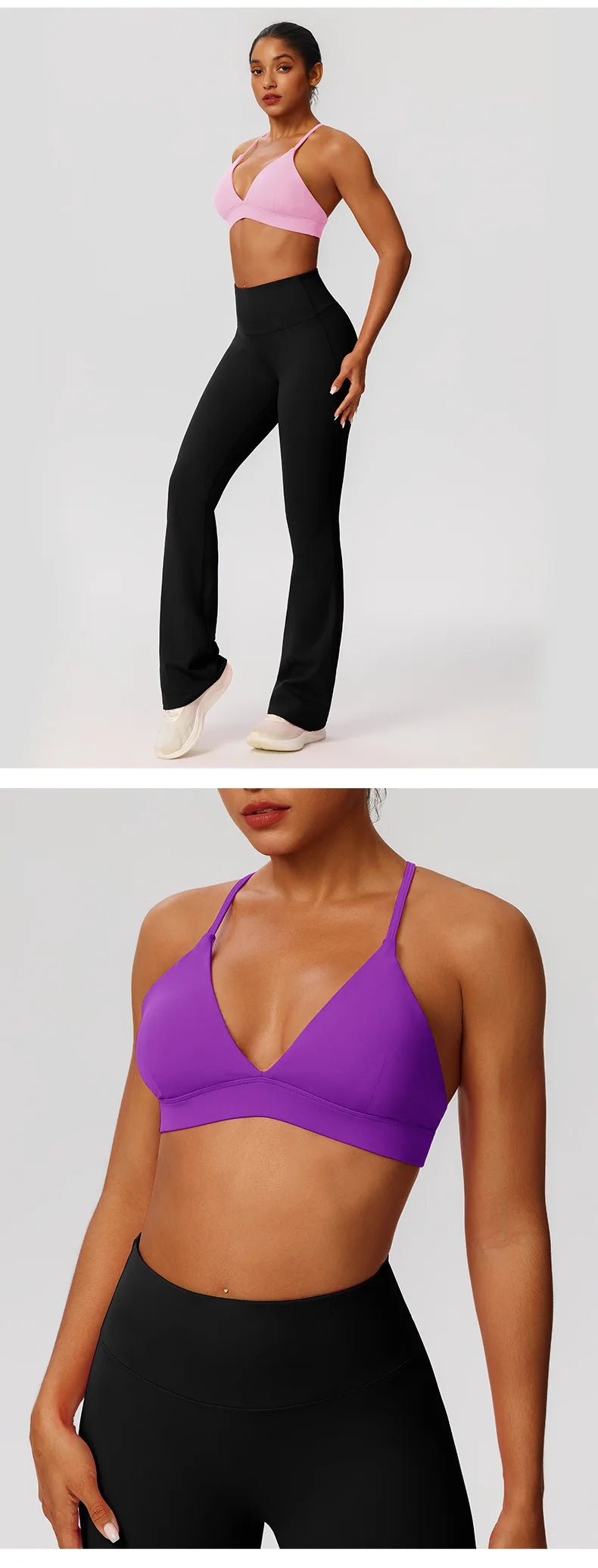 Tight Yoga Bra Women's Camisole Beautiful Back No Steel Ring Sports Bra Quick Drying Running Yoga Clothes Fitness Chest Pads