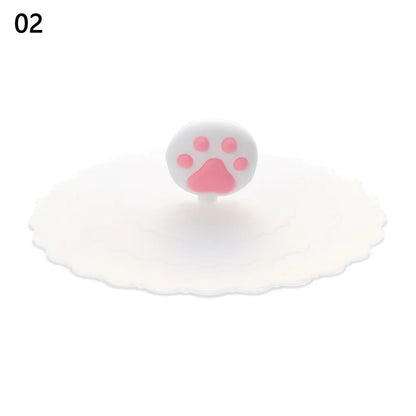 Silicone Cup Lids – Cute 10cm Leakproof Heat-Resistant Mug Covers