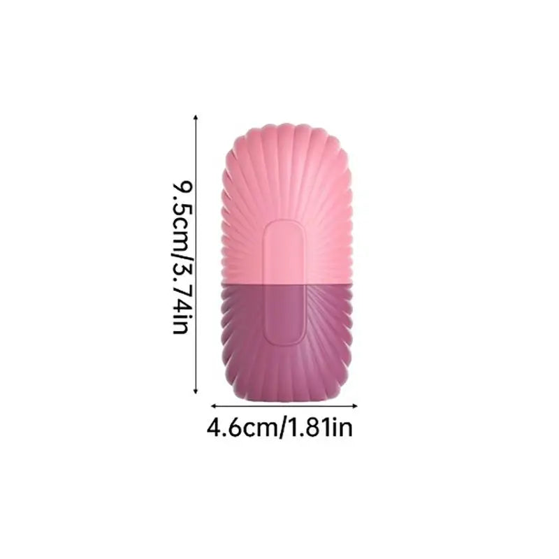 Ice Ball Facial Massage Tray with Silicone Mold, Face Lifting Contouring Ice Roller, Eye Care Pore Shrinking Beauty Tool