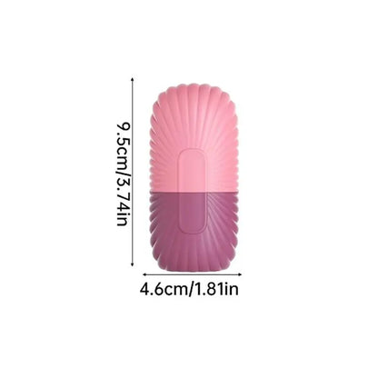 Ice Ball Facial Massage Tray with Silicone Mold, Face Lifting Contouring Ice Roller, Eye Care Pore Shrinking Beauty Tool