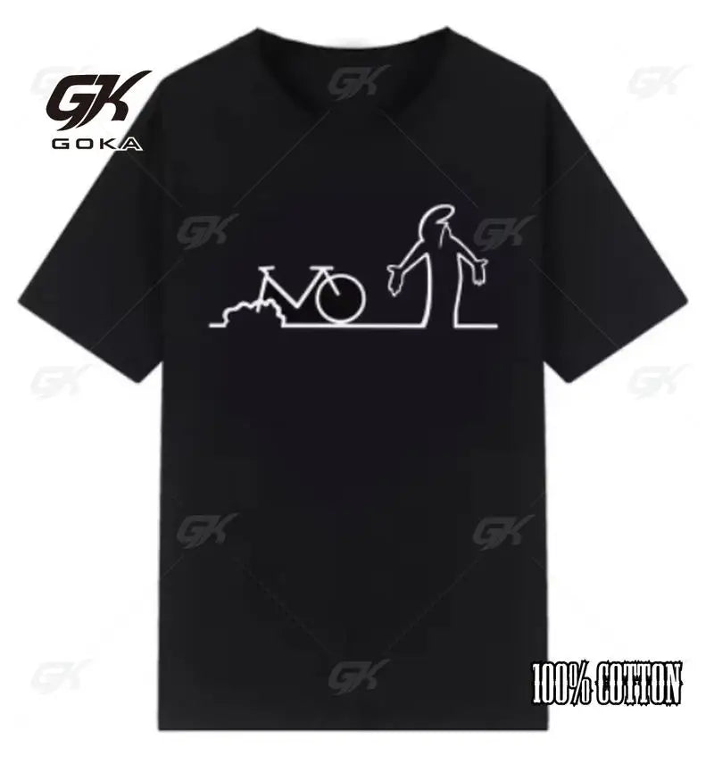 Summer T Shirts for Men Balum La Linea Funny Graphic Tshirt Cotton Comfortable Premium Camisetas Unisex Streetwear Fashion