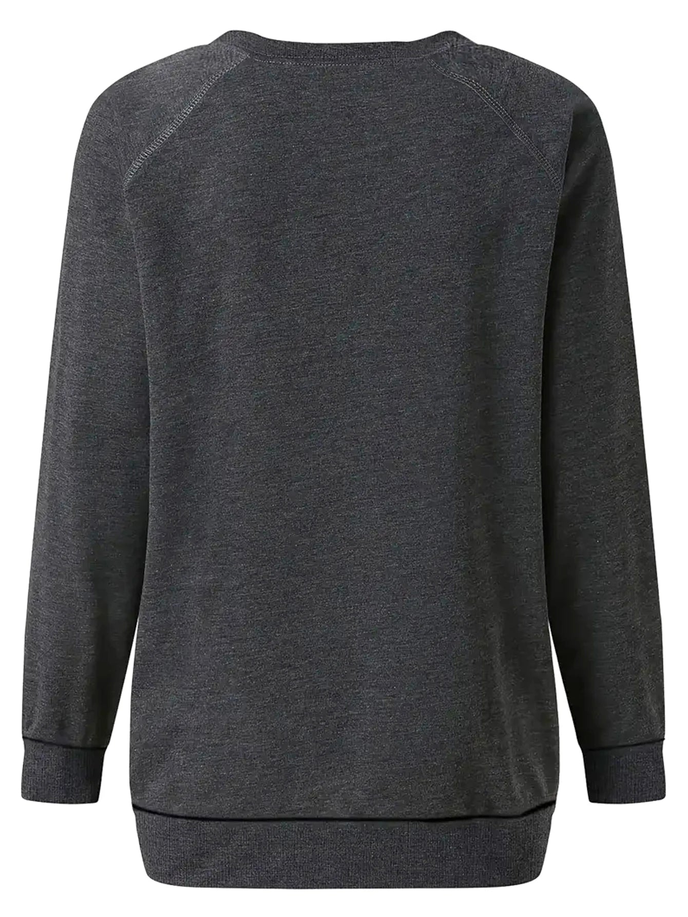 Women's round-neck long-sleeved pullover with shoulder straps. Please send me more in champagne color with prints.