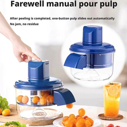 Electric Grape Peeler - Automatic Stainless Steel Fruit Skin Remover | Battery Powered